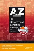 Cover: A-Z UK Government and Politics Handbook + Online - Hodder Education