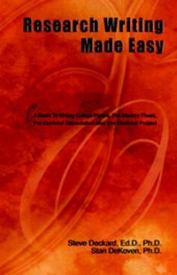 Enlarge image Cover: Research Writing Made Easy - Vision Publishing
