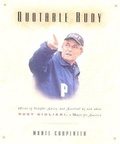 Cover: Quotable Rudy - Taylor Trade Publishing