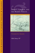 Cover: Trinity, Church, and the Human Person - Sapientia Press