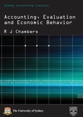 Cover: Accounting, Evaluation and Economic Behavior - Sydney University Press