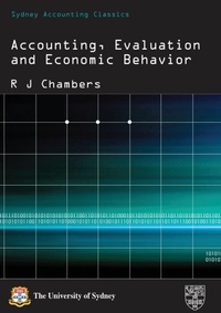 Enlarge image Cover: Accounting, Evaluation and Economic Behavior - Sydney University Press