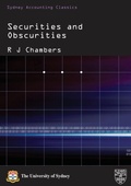 Cover: Securities and Obscurities - Sydney University Press