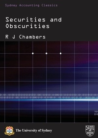 Enlarge image Cover: Securities and Obscurities - Sydney University Press