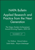 Cover: Applied Research and Practice from the Next Generation - American Anthropological Association