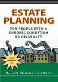 Abbildung von: Estate Planning for People with a Chronic Condition or Disability - Demos Medical Publishing