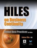 Cover: Hiles on Business Continuity - Rothstein Associates Inc.