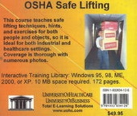 Abbildung von: OSHA Safe Lifting - UniversityOfHealthCare