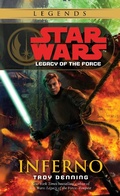 Cover: Inferno: Star Wars Legends (Legacy of the Force) - Del Rey Books