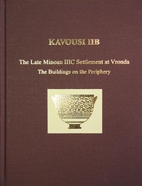 Enlarge image Cover: Kavousi IIB - INSTAP Academic Press