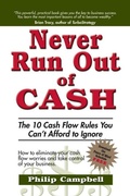 Cover: Never Run Out of Cash - Grow and Succeed Publishing