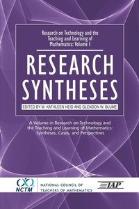 Enlarge image Cover: Research on Technology and the Teaching and Learning of Mathematics - Information Age Publishing