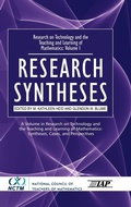 Cover: Research on Technology and the Teaching and Learning of Mathematics - Information Age Publishing