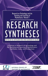 Enlarge image Cover: Research on Technology and the Teaching and Learning of Mathematics - Information Age Publishing