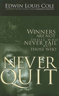 Cover: Winners Are Not Those Who Never Fail But Those Who Never Quit - Watercolor Books