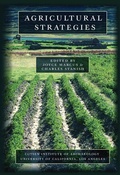 Cover: Agricultural Strategies - Cotsen Institute of Archaeology at UCLA
