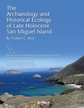 Cover: The Archaeology and Historical Ecology of Late Holocene San Miguel Island - Cotsen Institute of Archaeology at UCLA