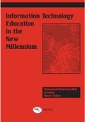 Cover: Information Technology Education in the New Millennium - IGI Publishing
