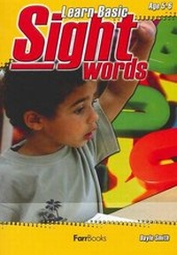 Enlarge image Cover: Learning Basic Sight Words Book 1 - Farr Books