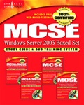 Cover: MCSE Windows Server 2003: Study Guide & DVD Training System - Syngress