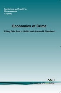 Enlarge image Cover: Economics of Crime - now publishers Inc