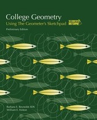 Enlarge image Cover: College Geometry Using The Geometer's Sketchpad® - Key College Publishing