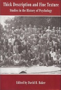 Cover: Thick Description and Fine Texture - The University of Akron Press