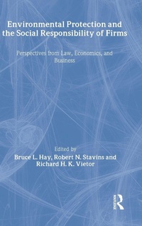 Enlarge image Cover: Environmental Protection and the Social Responsibility of Firms - Resources for the Future Press (RFF Press)
