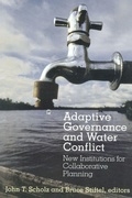 Cover: Adaptive Governance and Water Conflict - Resources for the Future Press (RFF Press)