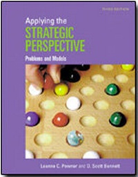 Enlarge image Cover: Applying the Strategic Perspective - CQ Press