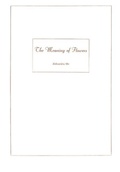 Cover: The Meaning of Flowers - Lukas & Sternberg