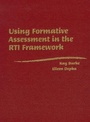 Cover: Using Formative Assessment in the RTI Framework - Solution Tree