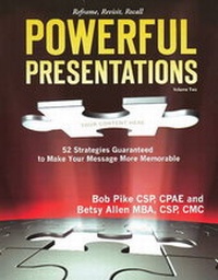 Enlarge image Cover: Powerful Presentations: v. 2 - Creative Training Techniques Press