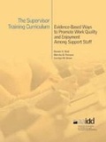 Cover: The Supervisor Training Curriculum for Developmental Disability Organizations - American Association on Mental Retardation