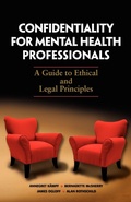 Cover: Confidentiality for Mental Health Professionals - Australian Academic Press
