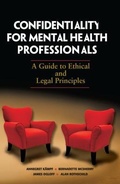 Cover: Confidentiality for Mental Health Professionals - Australian Academic Press