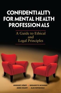 Abbildung von: Confidentiality for Mental Health Professionals - Australian Academic Press