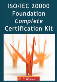 Abbildung von: ISO/Iec 20000 Foundation Complete Certification Kit - Study Guide Book and Online Course - EMEREO PTY LTD