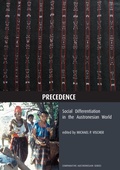 Cover: Precedence - ANU Press