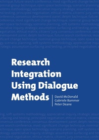 Enlarge image Cover: Research Integration Using Dialogue Methods - ANU Press