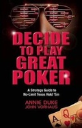 Cover: Decide to Play Great Poker - Huntington Press
