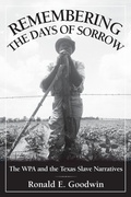 Cover: Remembering the Days of Sorrow - State House Press