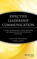 Cover: Effective Leadership Communication - Jossey-Bass
