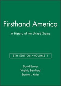 Enlarge image Cover: Firsthand America - Wiley
