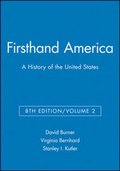 Cover: Firsthand America - Wiley