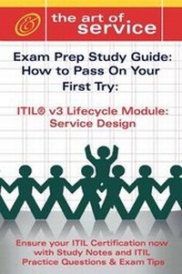 Abbildung von: Itil V3 Service Lifecycle Service Design (SD) Certification Exam Preparation Course in a Book for Passing the Itil V3 Service Lifecycle Service Design (SD) Exam - The How to Pass on Your First Try Certification Study Guide - EMEREO PTY LTD
