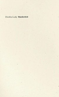 Enlarge image Cover: Thunderbird - Wave Books