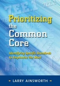 Cover: Prioritizing the Common Core - Lead and Learn Press
