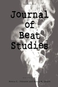 Cover: Journal of Beat Studies Vol 1 - Pace University Press
