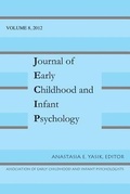 Cover: Journal of Early Childhood and Infant Psychology Vol 8 - Pace University Press